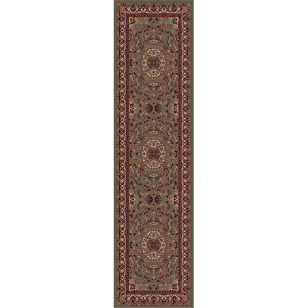 Rlm Distribution 2 ft. 7 in. x 5 ft. Persian Classics Isfahan - Green HO2211458